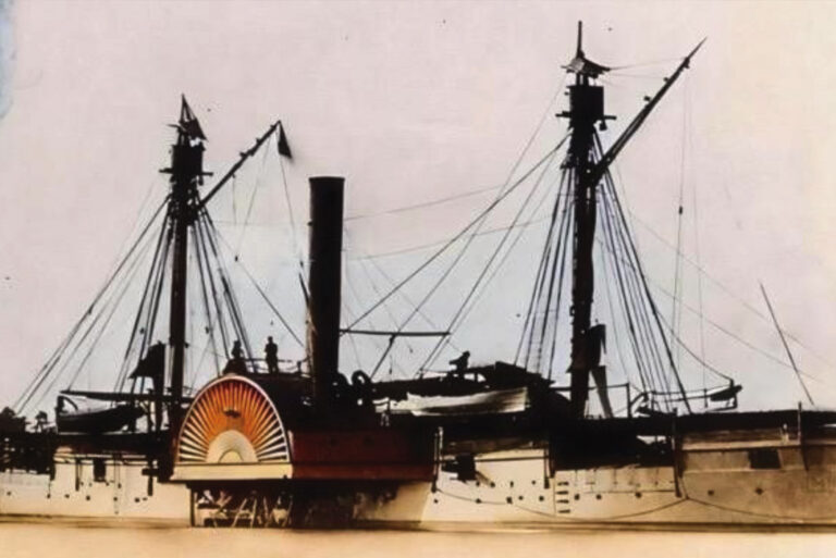 Union Gunboats at New Bern